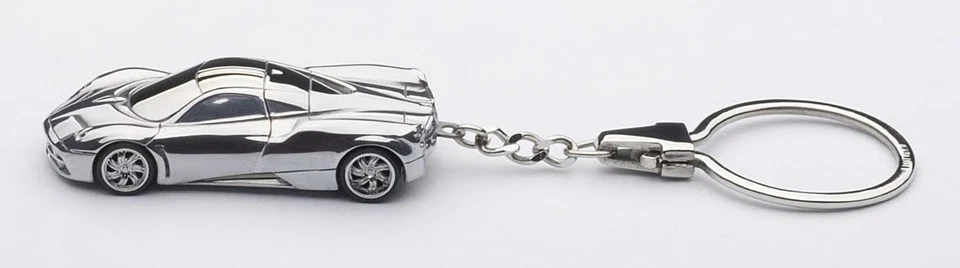 AUTOart DESIGN 1/87 Pagani Huayra portachiavi modello auto in alluminio press... - Immagine 3 di 4