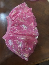 Sparkly Pink Tulle Skirt for Girls Size 10/12