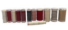 Lot of 11 Spools Mettler Embroidery Thread No...