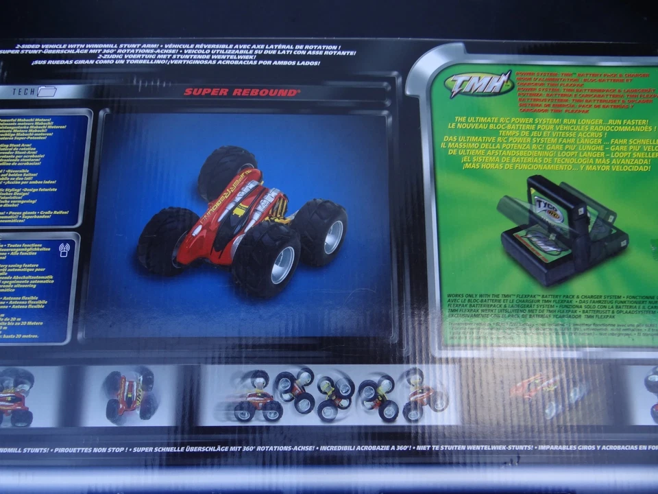 Super Rebound Vintage Ferngesteuert Auto RC Radio Control Tyco Matte 1998 OVP - Bild 2 von 4