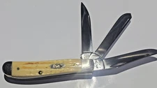 Case XX 6307w Mini Trapper  3 Blade with Wharncliff Blade