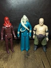 Vintage Star Wars Lot - Bib Fortuna, Royal Guard, Rancor Keeper all Taiwan