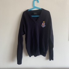 Schoolblazer, Royal Hospital School (RHS), V neck jumper 34"Excellent,