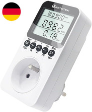 KETOTEK Energiezähler, Wattmeter, Digital, S...