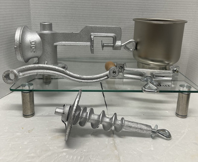 Meat Grinder Silver Metal Unbranded Meas: 16 X 13.5 X 31.5 CM
