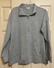Haven Well Within L Women's Light Blue Pullover top/loungewear