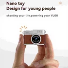 Compact Retro Camera for Students 1080P HD Video Recorder with Lanyard