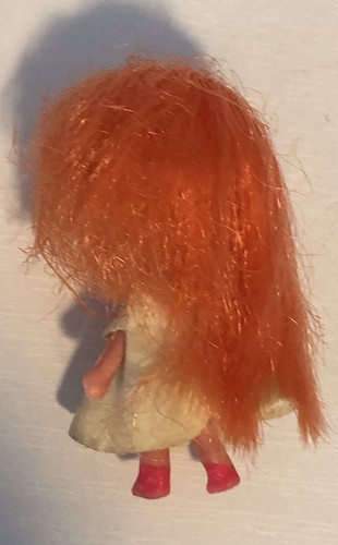 Vintage Mattel Liddle Kiddles Doll Plastic Orange Watch Case - Picture 4 of 8