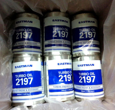 6 x Eastman Turbo Oil 2197 ( 6 x 1 US Quart )