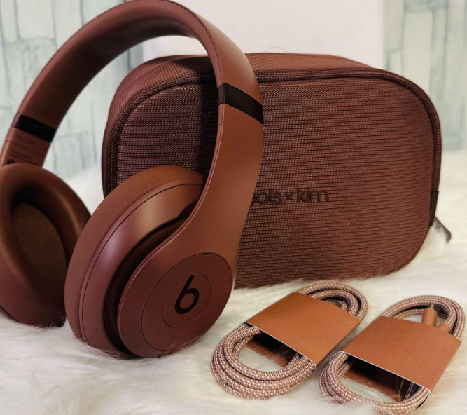 Beats Studio Pro x Kim Wireless Over Ear Headphones Earth Color