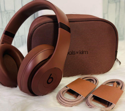 Beats Studio Pro x Kim Wireless Over Ear Headphones Earth Color