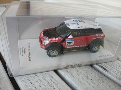 modellauto tsm model 1:43 mini cooper all4 racing #305  2011