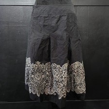 Talbots Polka Dot Midi Skirt, Size 8