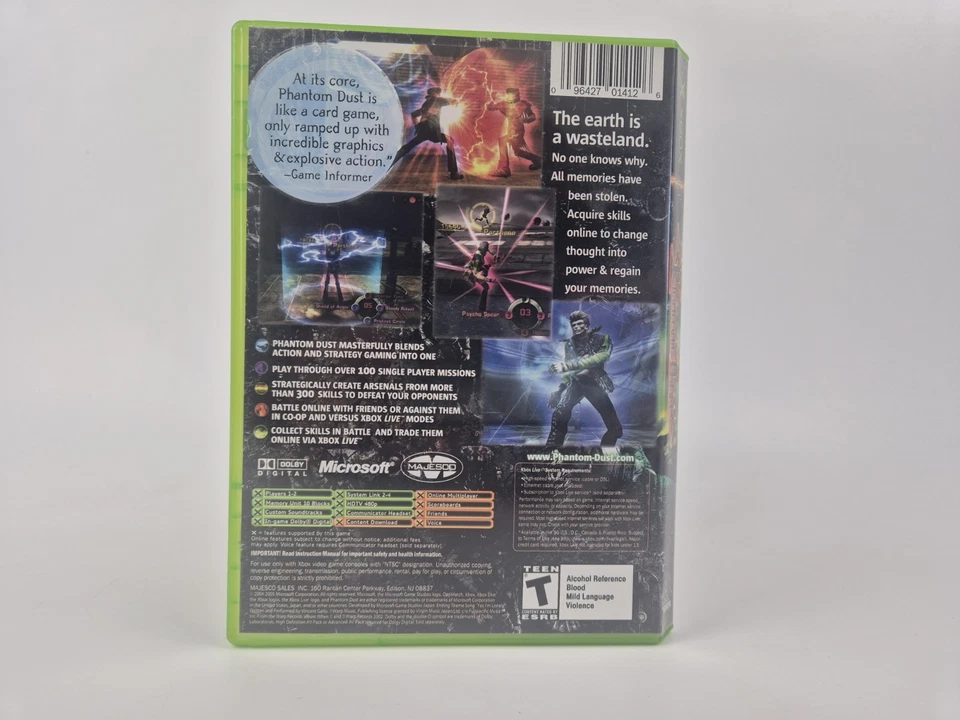**EXTREMELY RARE** Phantom Dust XBOX - NTSC  - Image 2 of 4