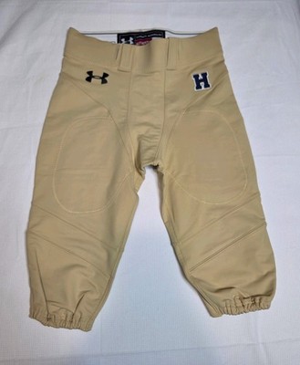 Under Armour Football Pants Authentic Size Large Beige Tan Boys Youth