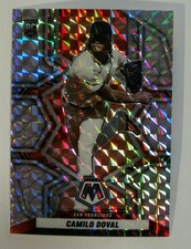 2022 Panini Mosaic #241 Camilo Doval Mosaic RC Rookie Card San Francisco Giants. rookie card picture