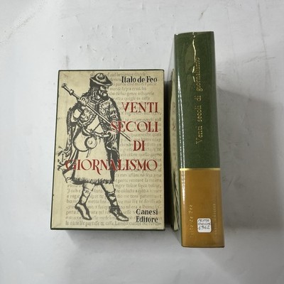 Italo De Feo Venti XIV Von Journalismus Groß Unterschriften Und I Großartig