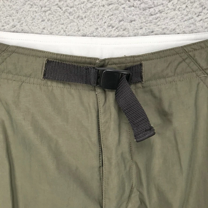 Pantalones Cortos MOUNTAIN HARDWEAR Mujer Talla 8 Verde Mesa Nylon Cinturón Carga 8" Entrepierna Foto 3 de 4