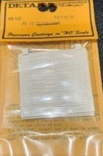 Details West SD-168 HO 10'' Sliding Door