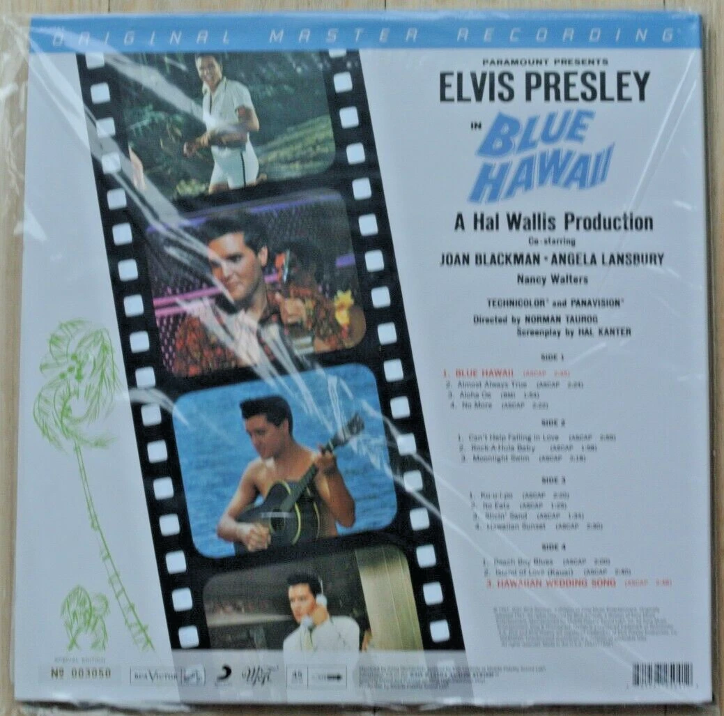 ELVIS PRESLEY Blue Hawaii Soundtrack 2-LP Ltd MFSL Vinyl MoFi