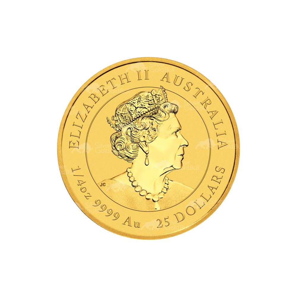 1/4 oz 2022 Australian Lunar Year of the Tiger Gold Coin | Perth Mint