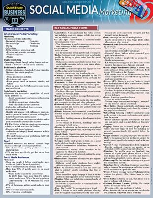Social Media Marketing: A Quickstudy Laminated Reference Guide by Edwards
