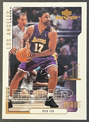 2000-01 Upper Deck MVP Los Angeles Lakers Basketball Card #80 Rick