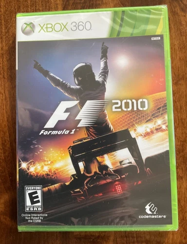 F1 2010 (Microsoft Xbox 360, 2010) Factory Sealed NEW