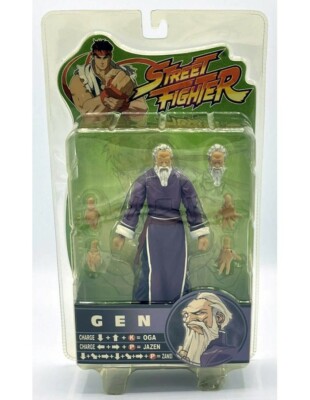 SOTA TOYS STREET FIGHTER ROUND 3 ACTIONFIGUR GEN VIOLETT KLEID NEU