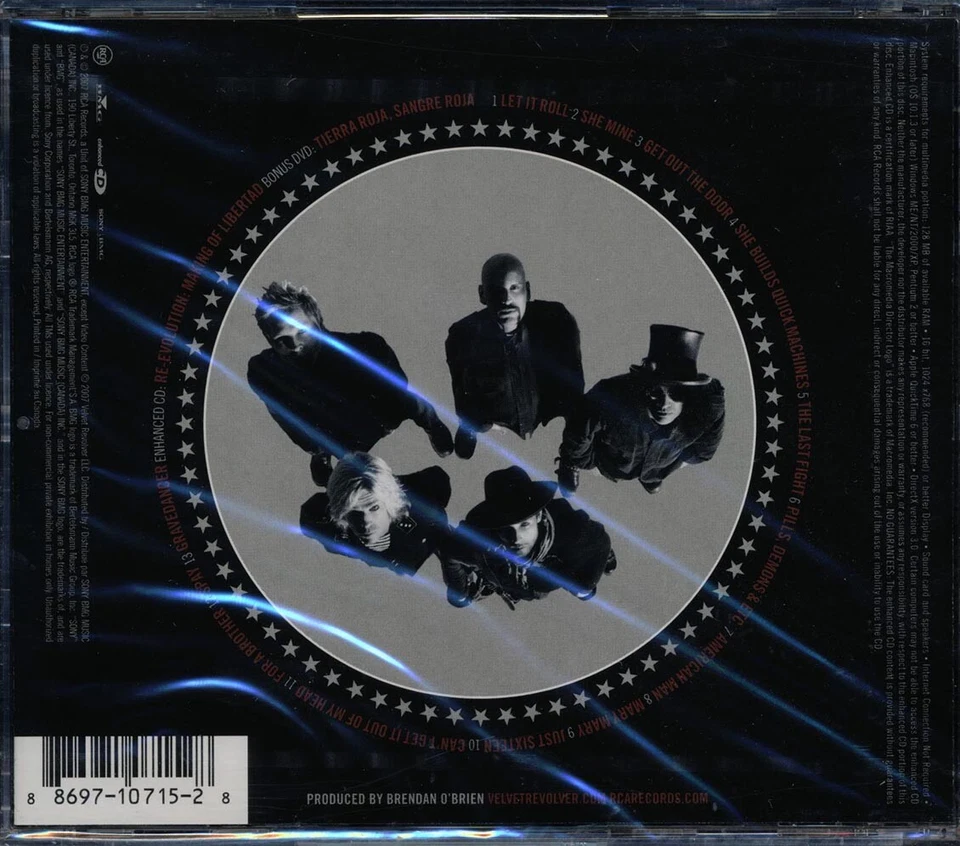 Velvet Revolver - Libertad [2007 New CD + DVD] - Image 2 of 2
