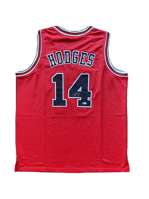 Craig Hodges Signed Chicago Bulls (Away Red) Jersey BECKETT BAS | eBay