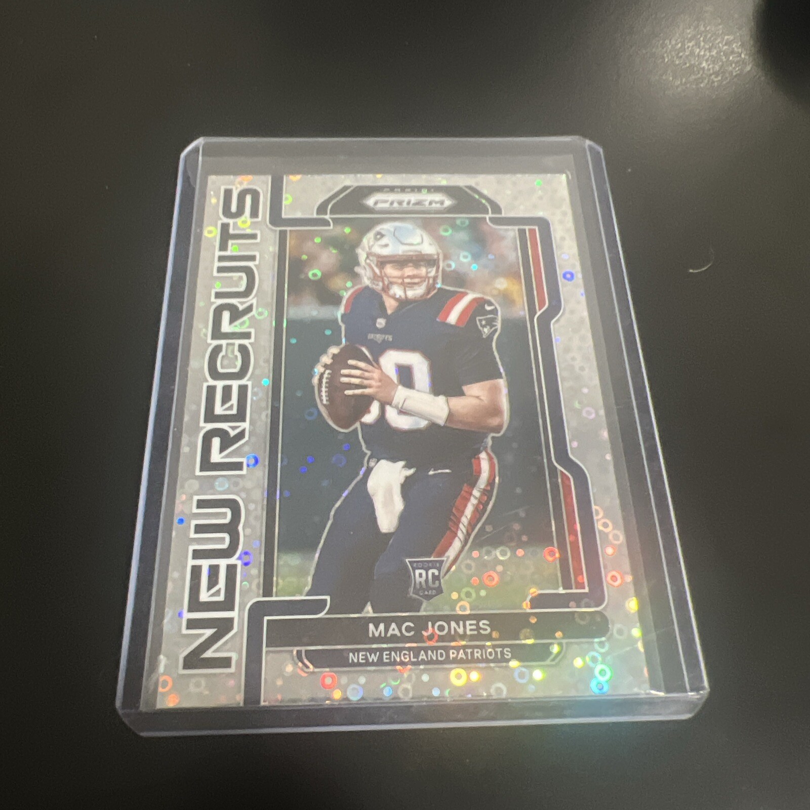 2021 Prizm Mac Jones New Recruits Disco Prizm