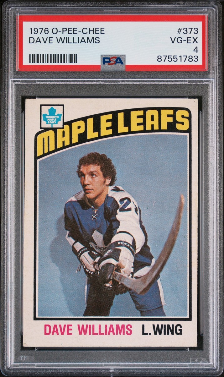 1976 O-PEE-CHEE #373 DAVE WILLIAMS PSA 4 | eBay