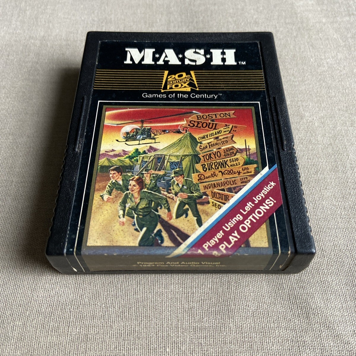 MASH (Atari 2600 1982 Clean Tested) Arcade Game Cart M*A*S*H