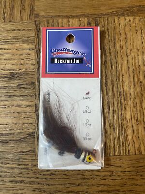 Challenger Bucktail Jig Hook 1/4