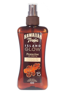 HAWAIIAN ISLAND GLOW SONNENÖL SPRAY SONNENSCHUTZ SPF 15 *NEU*