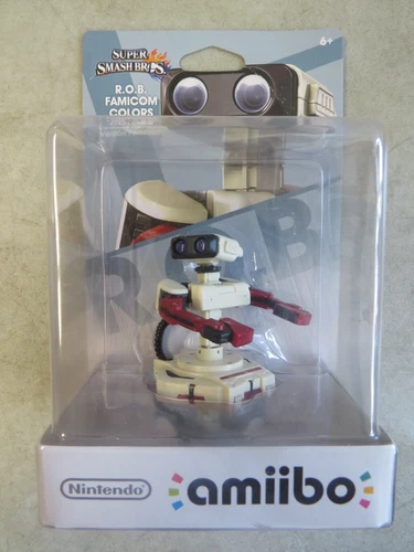 MOC Sealed Nintendo Amiibo Super Smash Bros. Series R.O.B. Figure