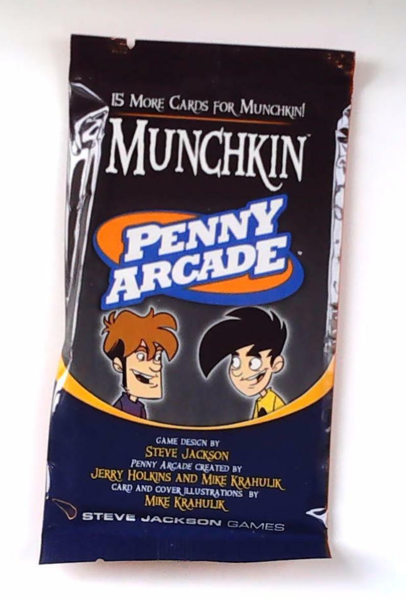 MUNCHKIN Penny Arcade BOOSTER EXPANSION - New