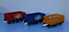 Trackmaster Red Orange Blue Cargo Cars Thomas the Train Sodor Mine Y2025 Mattel
