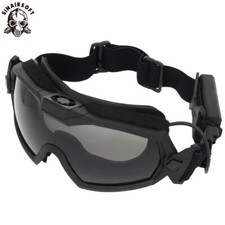 Taktisch L&uuml;fter Schutzbrille Airsoft Gl&auml;ser Antibeschlag Paintball Schutzbrillen