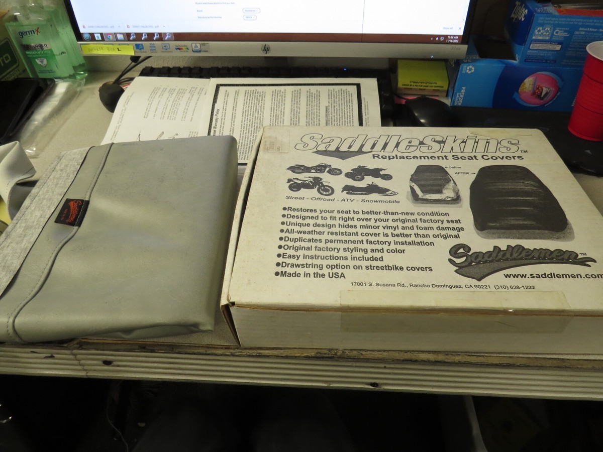 NOS Saddlemen Saddleskins Replacement Seat Cover Fits: Polaris 300