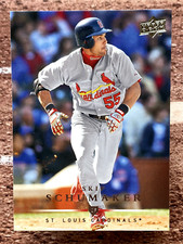 2008 Upper Deck Skip Schumaker #654 St. Louis Cardinals