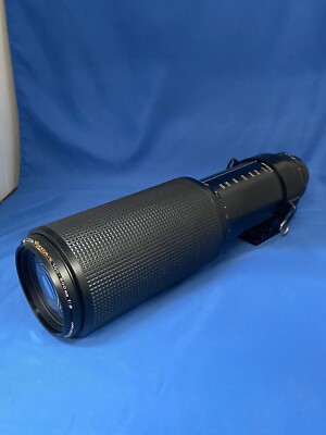 Minolta MD 100-500mm F8 Rokkor-X Tele Zoom Manual Focus Lens w