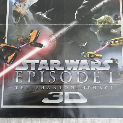 Star Wars episode 1 the phantom menance 3D 11x8.5 inches Poster | eBay