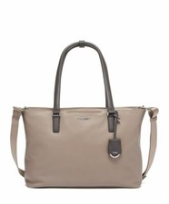 $500 New Authentic Tumi Voyageur Monika Gobi 100% Cow Leather Large Tote Bag