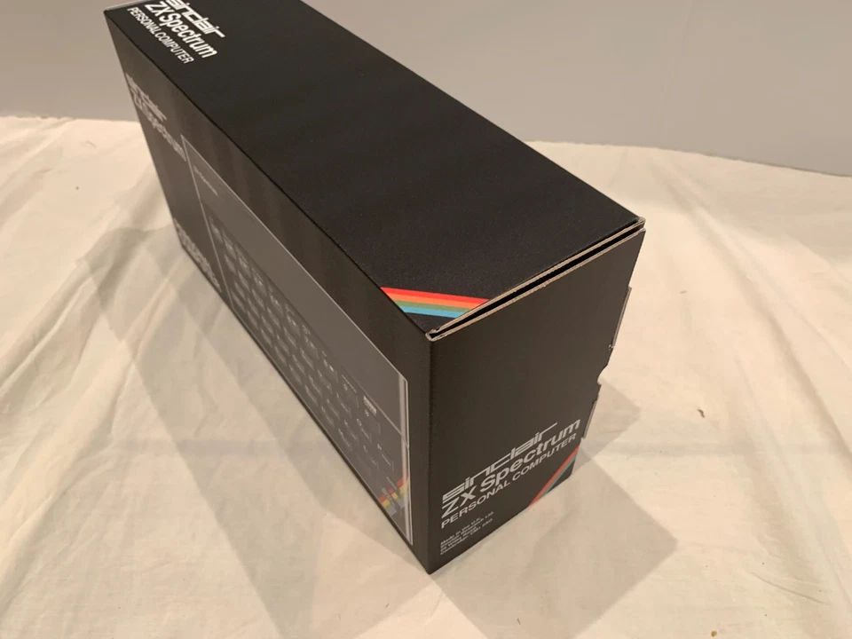 EMPTY BOX ONLY for Sinclair ZX Spectrum "Rubber" White Special Edition - Image 3 of 4