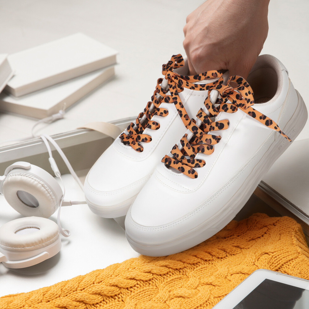 APL Lacci Con Motivo Leopardato Miss Sneaker Lacci