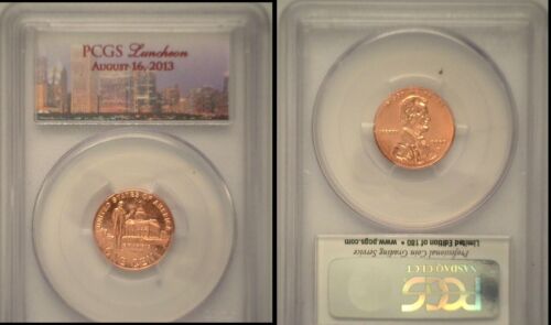Centavo Lincoln 2009-D de 2013 almuerzo PCGS.