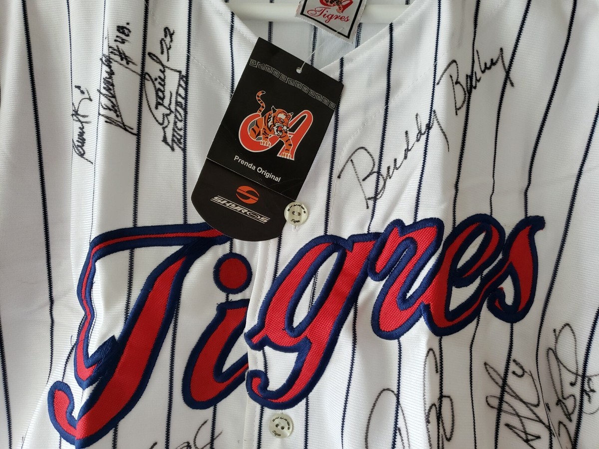 Tigres de Aragua Original Team Signed Jersey. LVBP Season