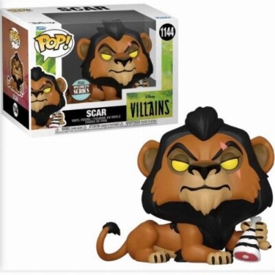 Funko POP! Disney: Der König der Löwen - Narbe mit Fleisch #1144 (Spezialserie)